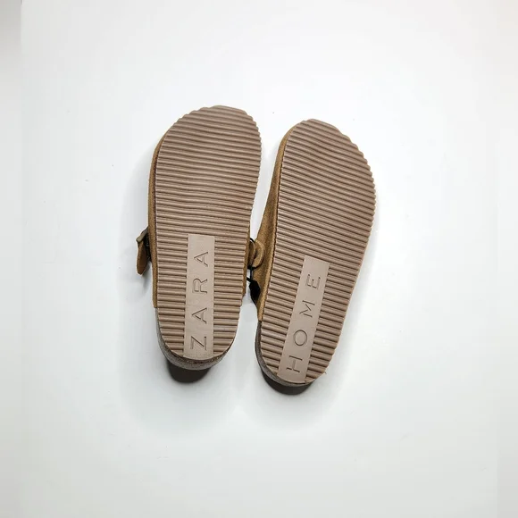 [SOLD]NWT Zara Size Women US 8 / EU 39 / Men 6 Suede Clogs 2110/100 - Picture 6 of 7